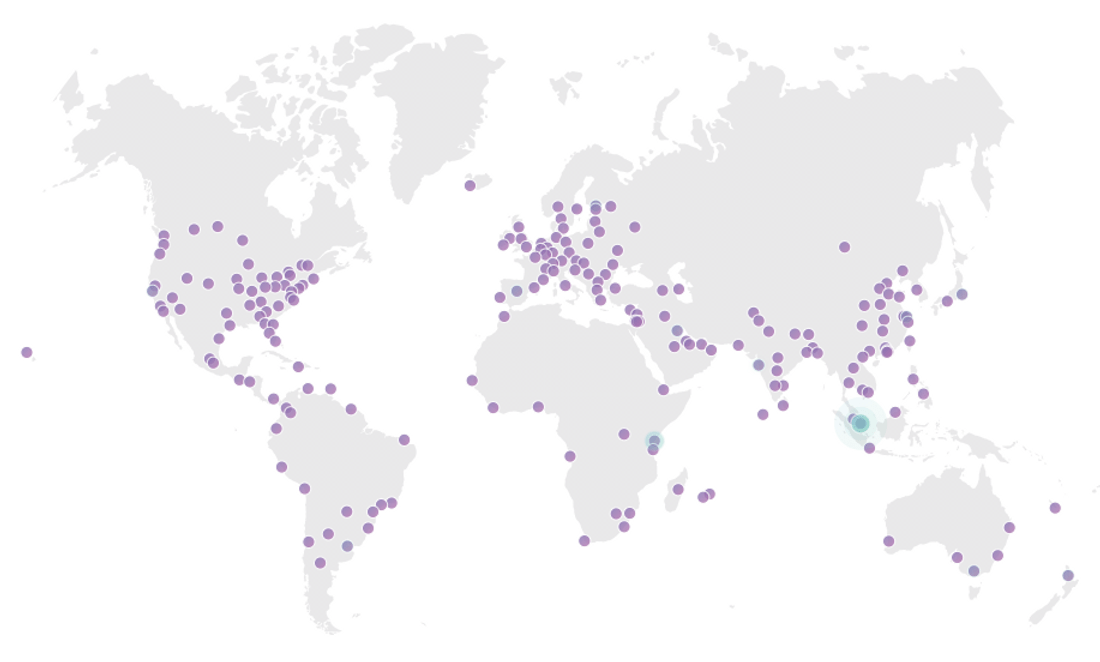 cloudflare locations