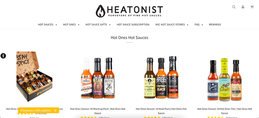Heatonist Hot Ones