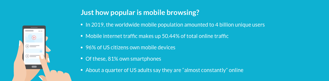 mobile browsing facts